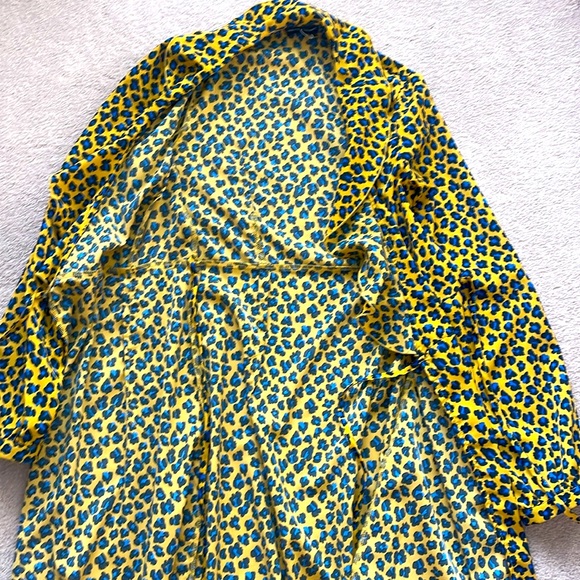PLT Cheetah Print Wrap Dress - Picture 3 of 5
